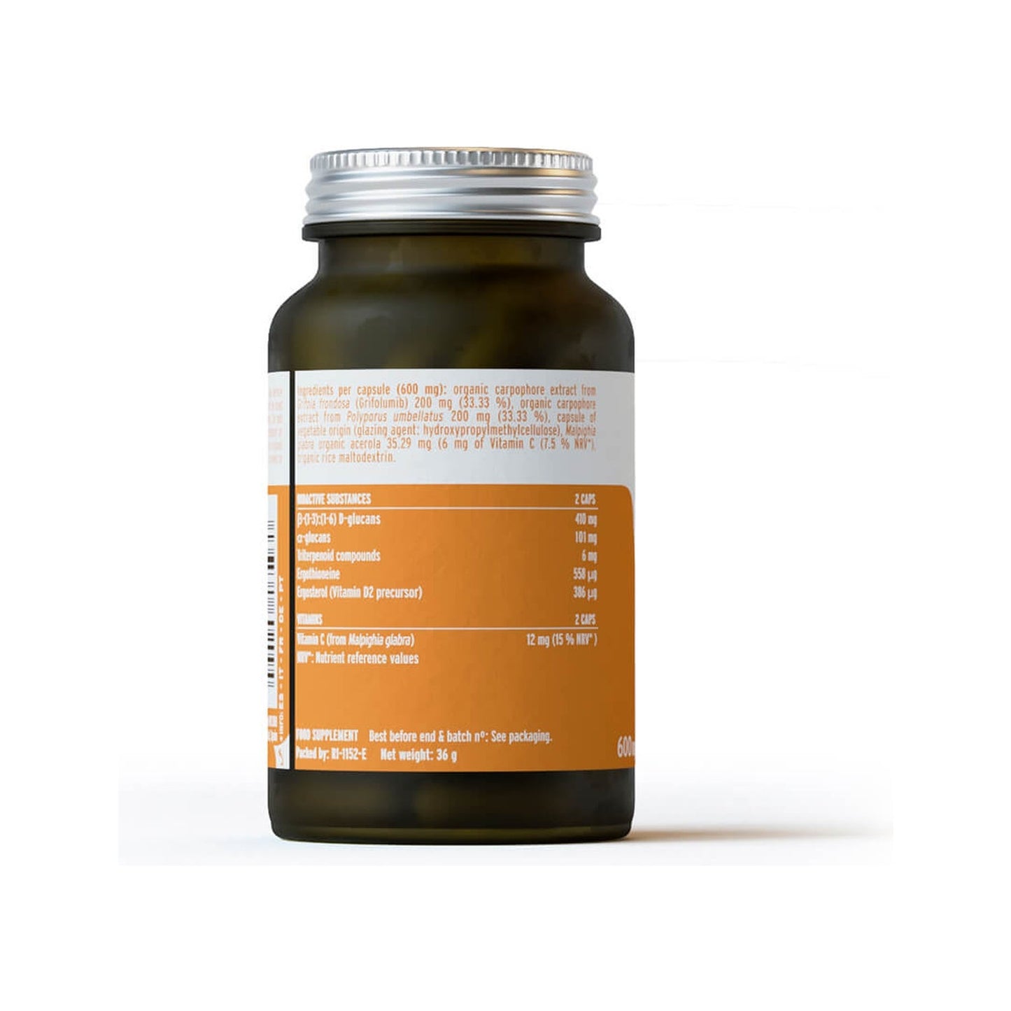Hifas da Terra Hifas Detox 600mg 60caps