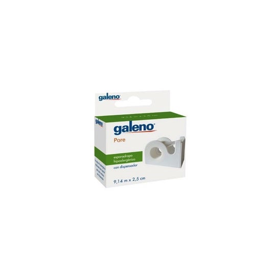 Galeno Esparadrapo Pore Hipoa con Dispensador 9,14 mx2.5 m 1 ud