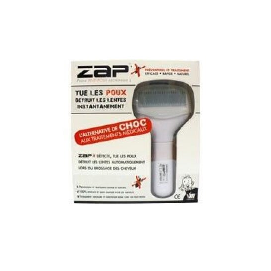 Zap Z100 peine electrónico lendrera antipiojos 1ud