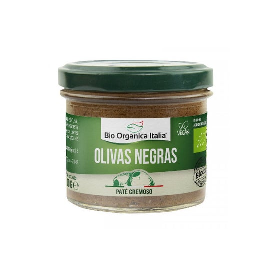 Bio Organica Italia Paté Cremoso Olivas Negras Bio 100 g