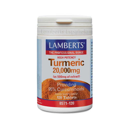 Lamberts Cúrcuma 20.000mg 120 Tabs