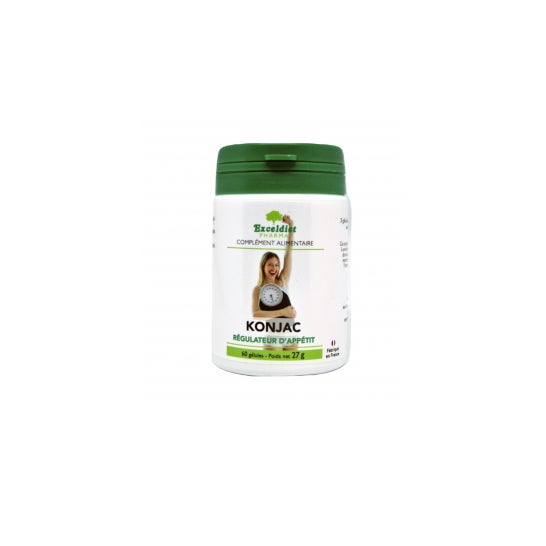 Exceldiet Pharma Konjac Supresor del Apetito Moderador del Apetito 60 cápsulas