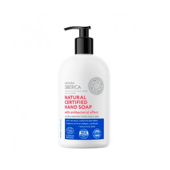 Natura Siberica Jabón de Manos antibacterial 500 ml