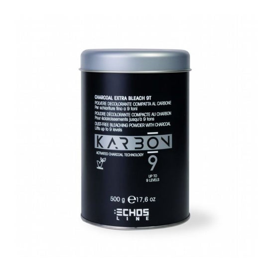 Echos Line Karbon9 Decoloración 9 Tonos Carbón 500 g