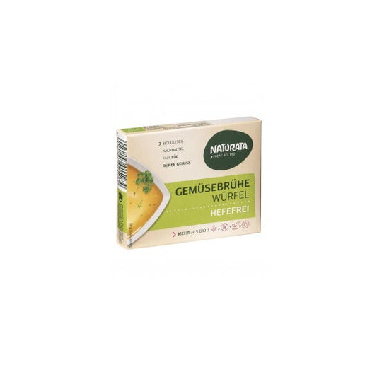 Naturata Caldo Vegetal Cubitos Sin Levadura 72g