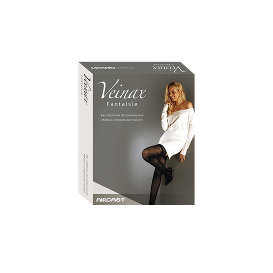 Veinax Fantasy 2 Collant Grandes Rombos Negro TN2 1ud