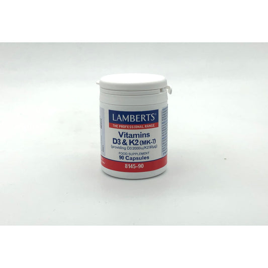 Lamberts Vitamina D3 2000Ui+K2 90mcg 90caps