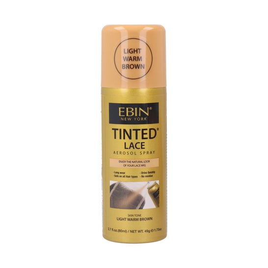 Ebin New York Tinted Lace Spray Light Warm Brown 80 ml