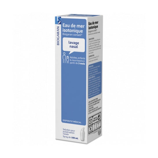 Agua de mar Biogaran Cons Isotoniq 100ml