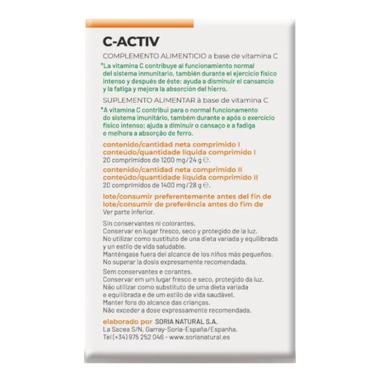 Soria Natural C-Activ 40comp