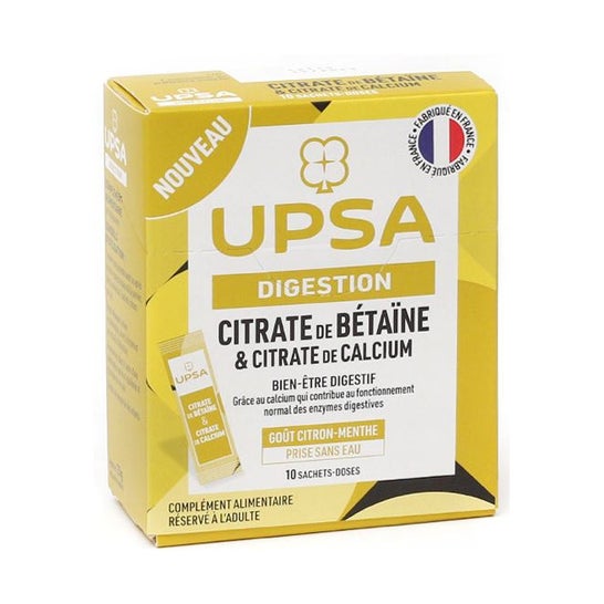 Upsa Citrato Betaína Calcio 10caps