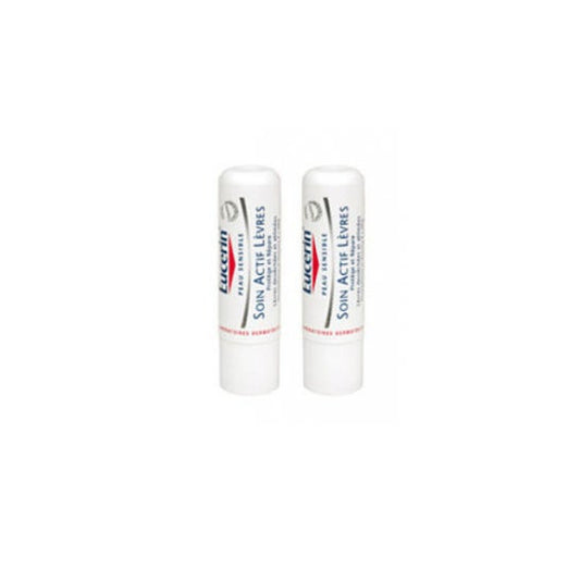 EUCERIN Cuidado activo de los labios 2 x 4,8 gramos