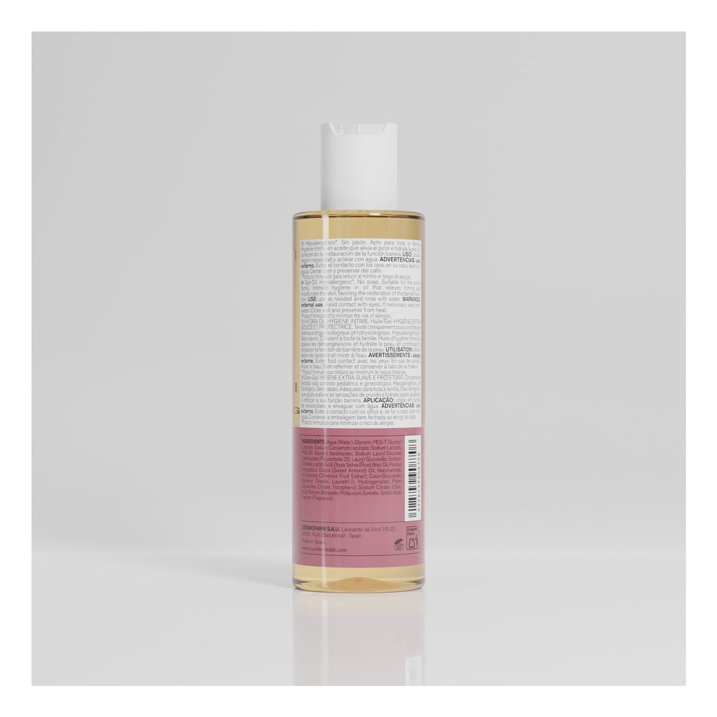 Cumlaude Lab Hydragyn Higiene Íntima Hydra Oil Óleo-Gel 200ml