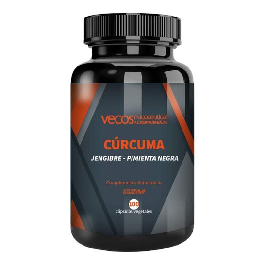 Vecos Nucoceutical Crcuma Jengibre y Pimienta 100caps