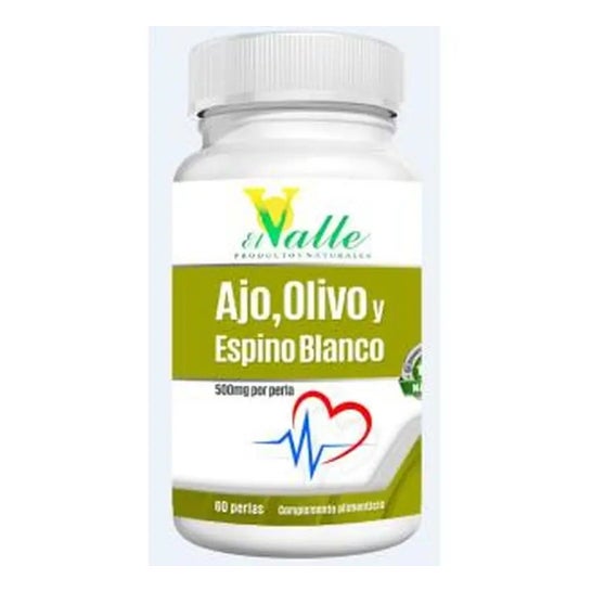 El Valle Ajo Espino Blanco Olivo 60caps