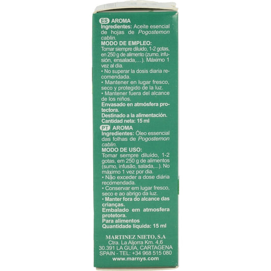 Marnys Aceite Esencial de Pachuli 15ml
