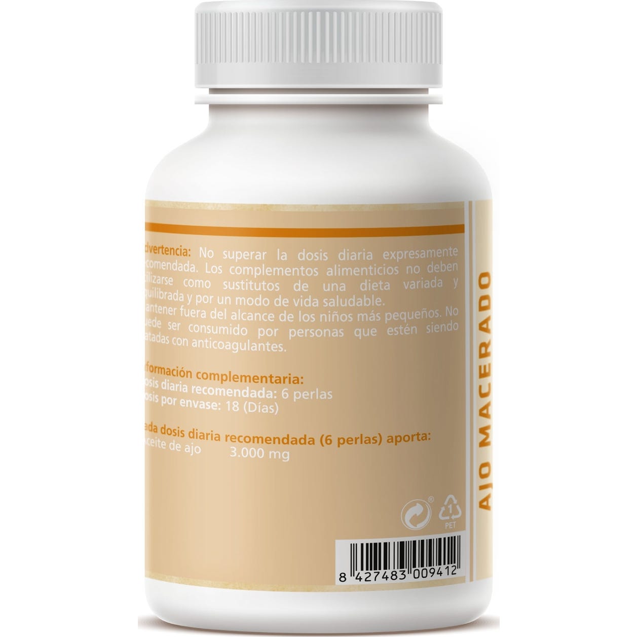 Sotya Ajo Macerado 700mg 110 Perlas