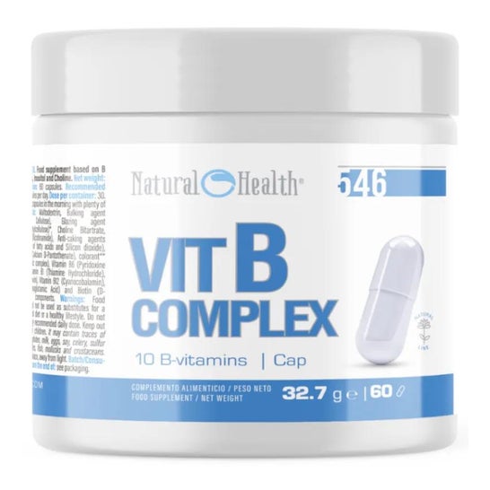 Natural Health Vit B Complex 60cáps