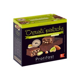 Protifast Crousti Pistacho Barritas 7x44 gr