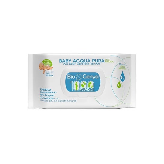 Biogenya Baby Eco Natura Toallitas Agua Pura 70uds