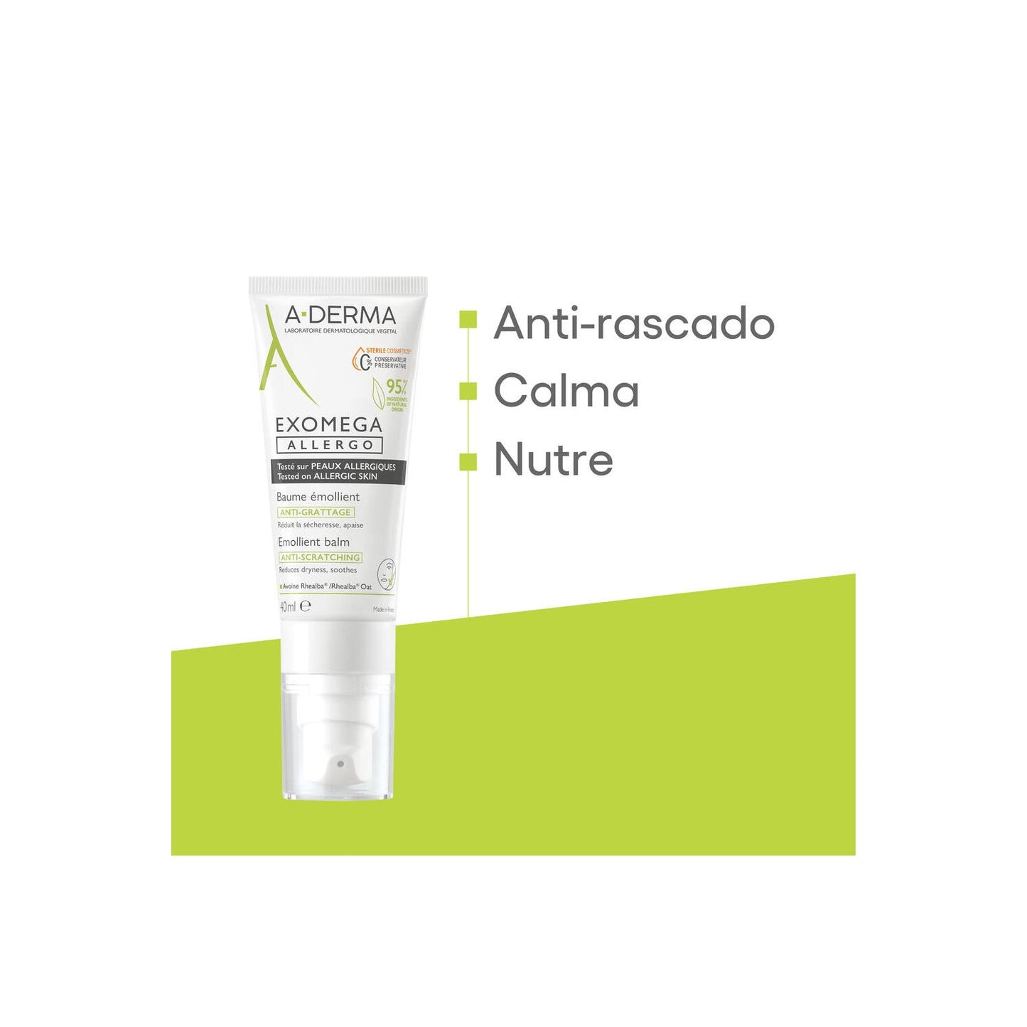 A-Derma Exomega Allergo Bálsamo Emoliente 40ml