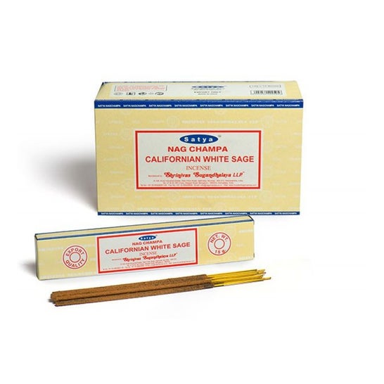 Satya Incienso Satya California White Sage Salvia 12x15g