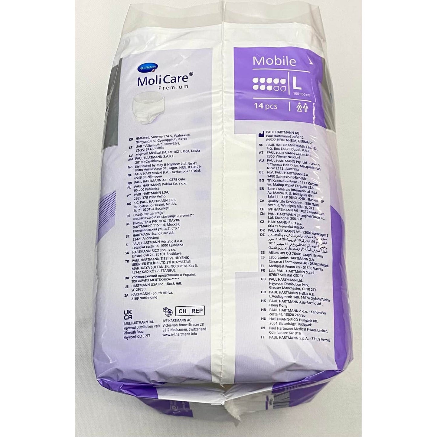 MoliCare Mobile Super talla grande 14uds