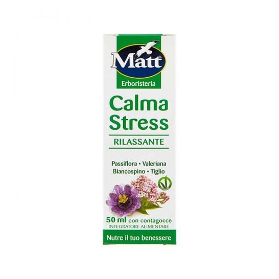 Matt Erboristeria Calma Stress Gotas 50ml