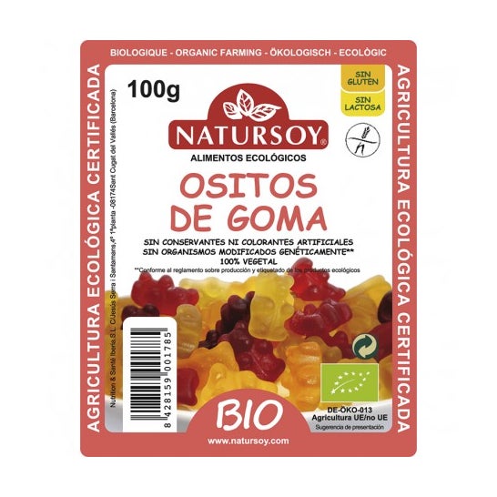 Natursoy Gominolas Ositos Eco 100g