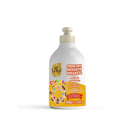 Gota Dourada Kids Clubinho Crema de Peinar Cabello Rizado 300ml