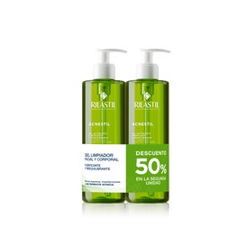 Rilastil Acnestil Gel Nettoyant 2x400ml