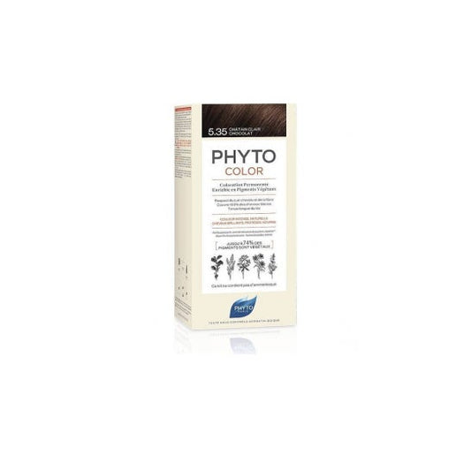 Phyto Phytocolor Tinte Cabello Kit 5,35 Castaño Claro Chocolate
