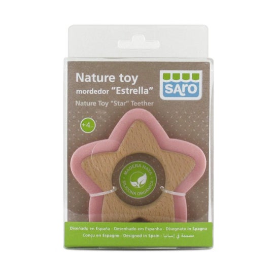 Saro Nature Toy Mordedor Estrella 1 ud