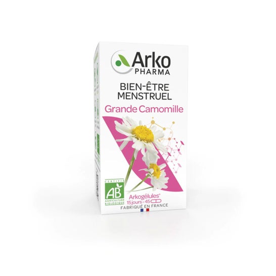 Arkopharma Grande Camomille Bio Arkogélules 45 Cápsulas
