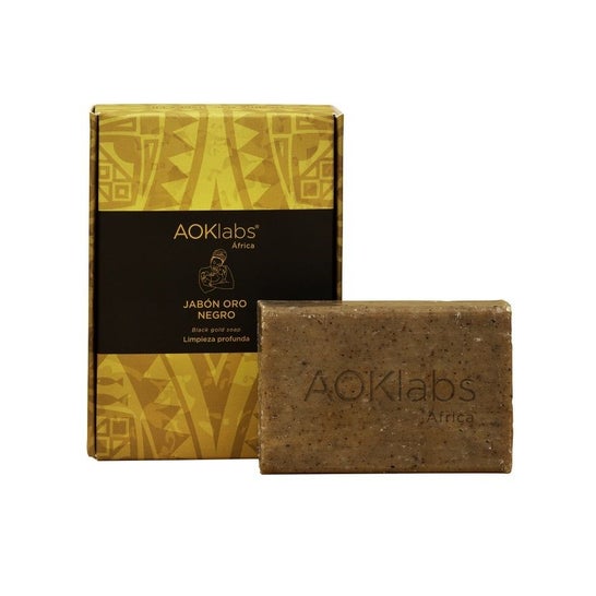 AOKlabs Karite Jabón Oro Negro 100g