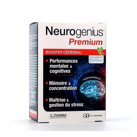 3 C Pharma Neurogenius Premium 60 comp