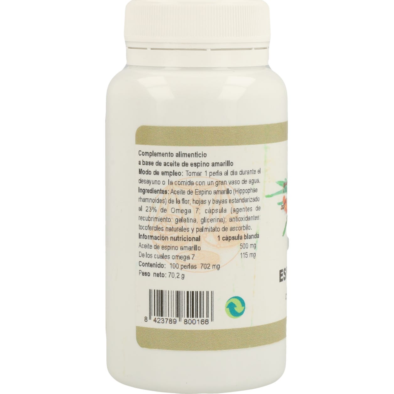 Ortocel Nutri-Therapy Argousier 500mg 100caps