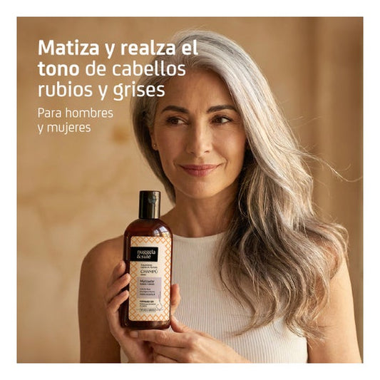Nuggela & Sulé Champú Matizador Rubios y Grises 250 ml