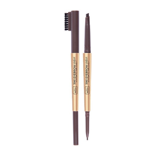 Wibo 3 In 1 Eyebrow Stylist Nº2 Dark Brown 0.4g