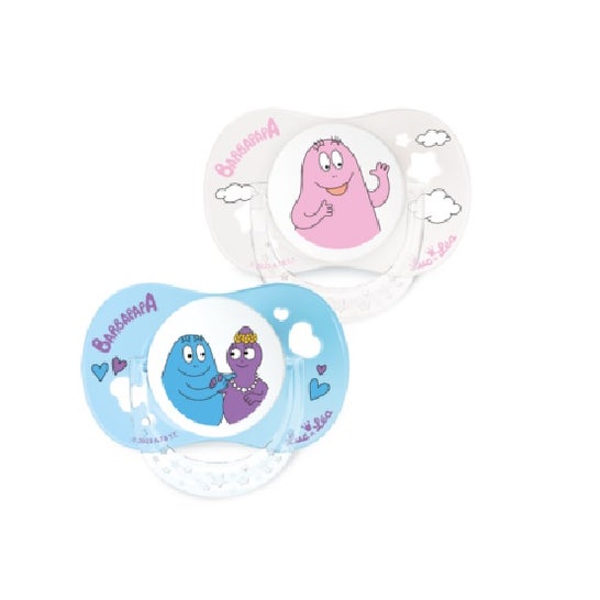 Luc et Léa Chupete Barbapapa +18 Meses 2uds