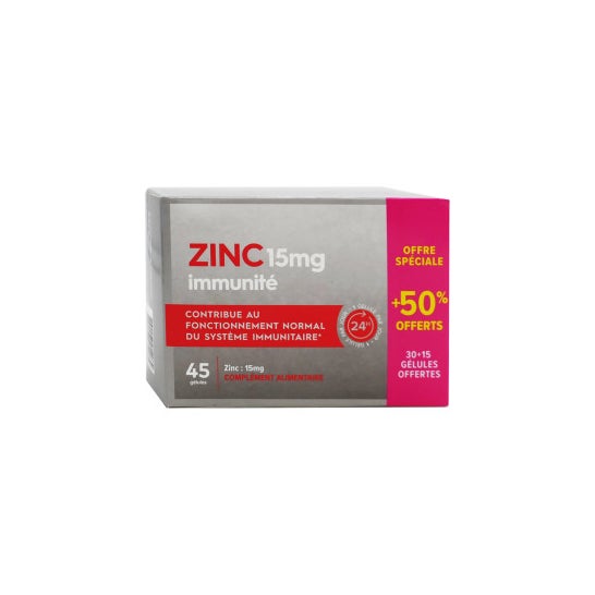 PharmaScience Zinc 30+15 caps