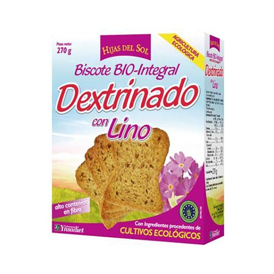 Hijas del Sol Pan de Lino Dextrinado BIO 270g