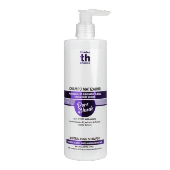 Thader Pharma Champú Matizador Pure Blonde 400 ml