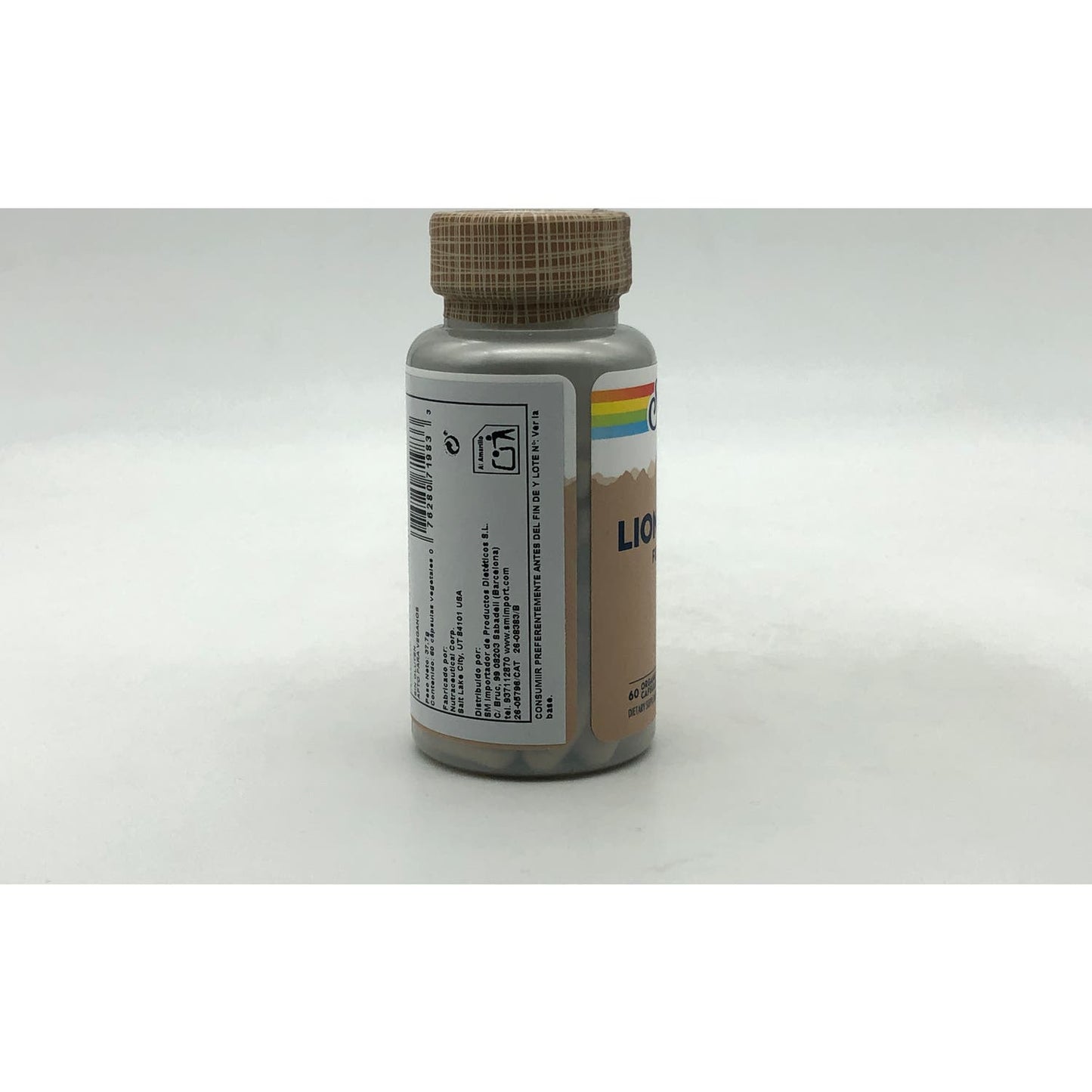 Solaray Melena de León Fermentada 1000mg 60caps