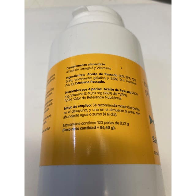 BotánicaPharma Salmón Omega3 500mg 120 perlas