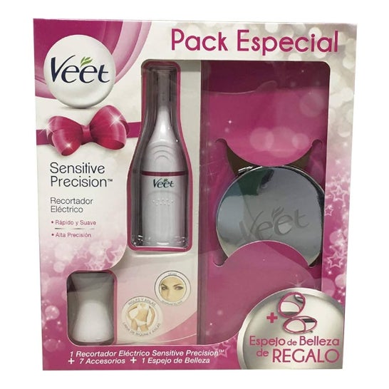 Veet Sensitive Precision Recortador Electrico Con Espejo