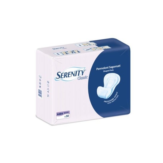 Serenity Classic Pañales Sagomato Maxi 30uds