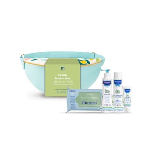 Mustela Kit Family Adventures Bandolera Azul