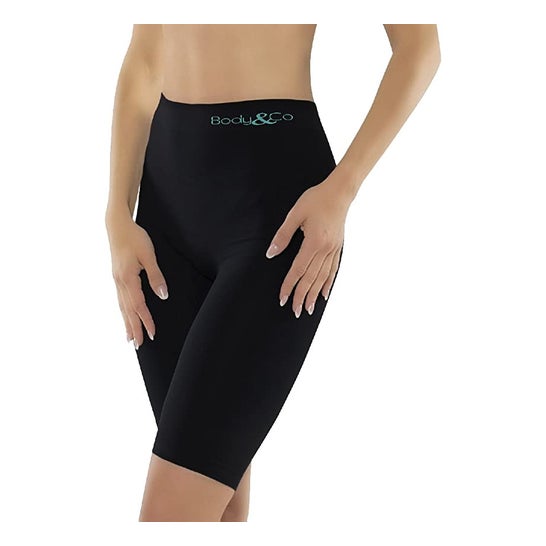 Body&Co Malla Corta Deportiva Emana Negra Talla M/L