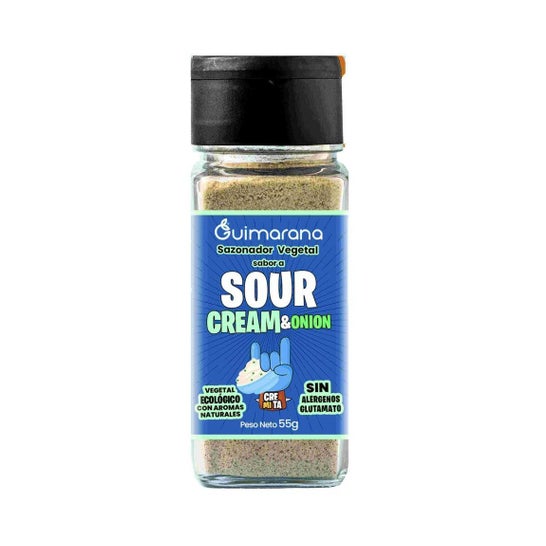 Guimarana Sazonador Vegetal Sabor Sour Cream & Onion Bio 55g